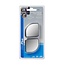 ProPlus Dodehoekspiegel set - 50x50 mm - Chroom - Breedhoek zicht - Set van 2