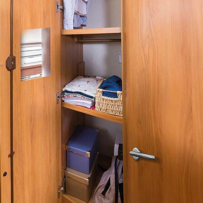 ProPlus Multifunctionele plakspiegel - flexibel - op maat snijden - 253 x 178 mm