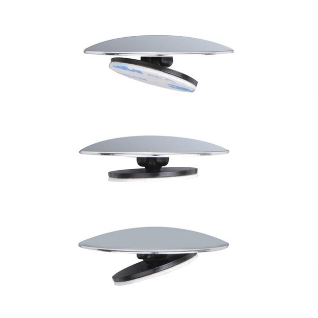 ProPlus Ronde dodehoekspiegels - breedhoek zicht - set van 2 - Ø 50 mm