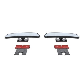 ProPlus Rechthoekige dodehoekspiegels - breedhoek zicht - 36 x 95 mm - set van 2