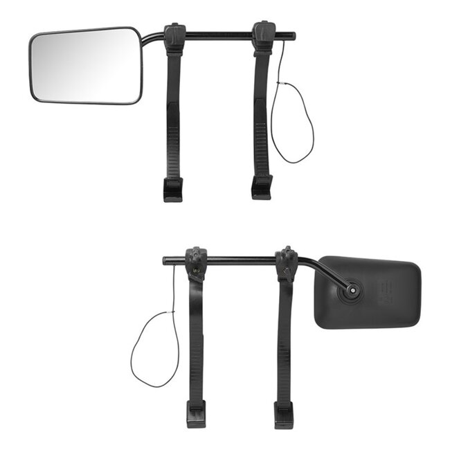 ProPlus Universele caravanspiegel - Deluxe - Multi verstelbaar - Zwart