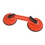 ProPlus Vacuümheffer - Kunststof - 2 zuignappen - Max. 80 kg - Oranje