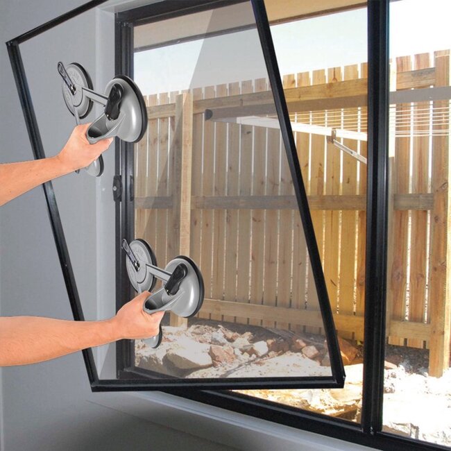 ProPlus Vacuümheffer - Aluminium - 3 zuignappen - Max. 150 kg