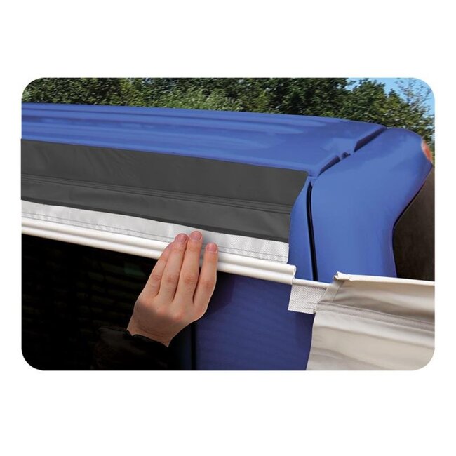 ProPlus Magneetadapter set voor bustent - 280 cm - 5-delig - Eenvoudige bevestiging