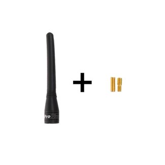 Pro Plus Auto Antenne - 10 cm - Universeel - Inclusief M5 & M6 Adapters