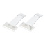 ProPlus Handige tickethouder met plakstrip - transparant kunststof - 76x40 mm
