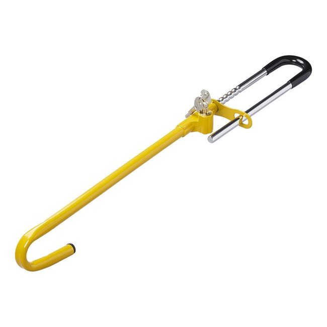 ProPlus Universeel pedaalslot - compact en robuust - extra beveiliging - lichtgewicht - inclusief 2 sleutels