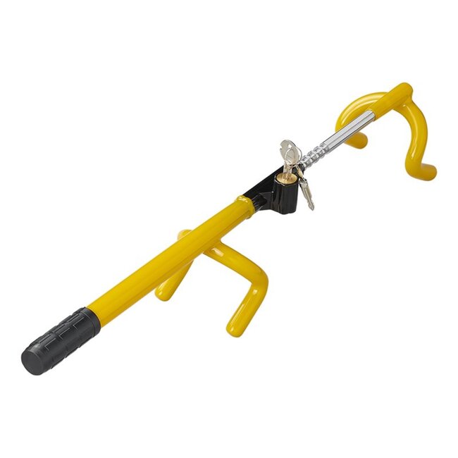 ProPlus Verstelbaar stuurslot - extra beveiliging - inclusief twee sleutels - universeel