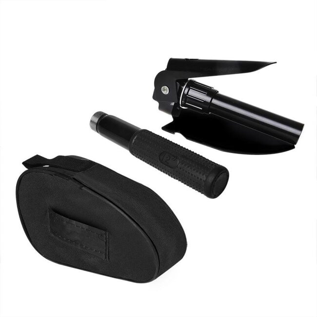 ProPlus Opklapbare schep met draagtas - multifunctioneel - 42 cm - lichtgewicht - outdoor en tuin