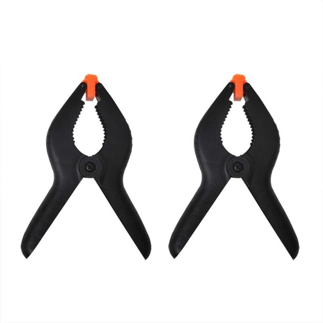 ProPlus Zeilklem - 150 mm - Beweegbare Kaken - Set van 2 Stuks