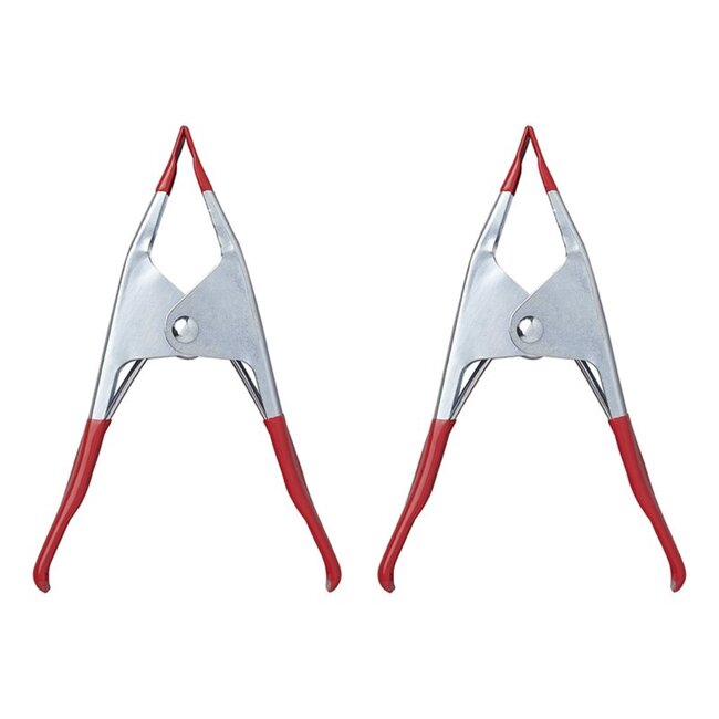 ProPlus Zeilklem - Marktklem - 150 mm - Metaal - Max. opening 55 mm - 2 stuks