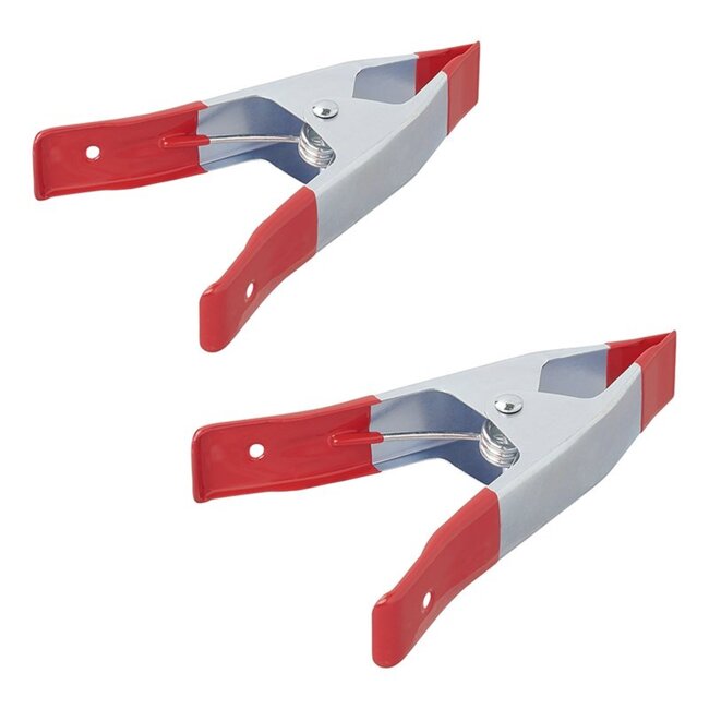 ProPlus Zeilklem - Marktklem - 150 mm - Metaal - Max. opening 55 mm - 2 stuks