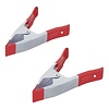 Pro Plus Zeilklem - Marktklem - 150 mm - Metaal - Opening Maximaal 55 mm - 2 stuks Pro Plus Zeilklem - Marktklem - 150 mm - Metaal - Opening Maximaal 55 mm - 2 stuks