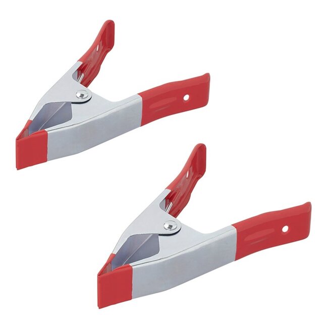ProPlus Zeilklem - Marktklem - 150 mm - Metaal - Max. opening 55 mm - 2 stuks