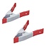 ProPlus Zeilklem - Marktklem - 150 mm - Metaal - Max. opening 55 mm - 2 stuks