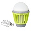 ProPlus Camping- en insectenlamp - 2 in 1 - oplaadbaar - spatwaterdicht - verschillende lichtniveaus
