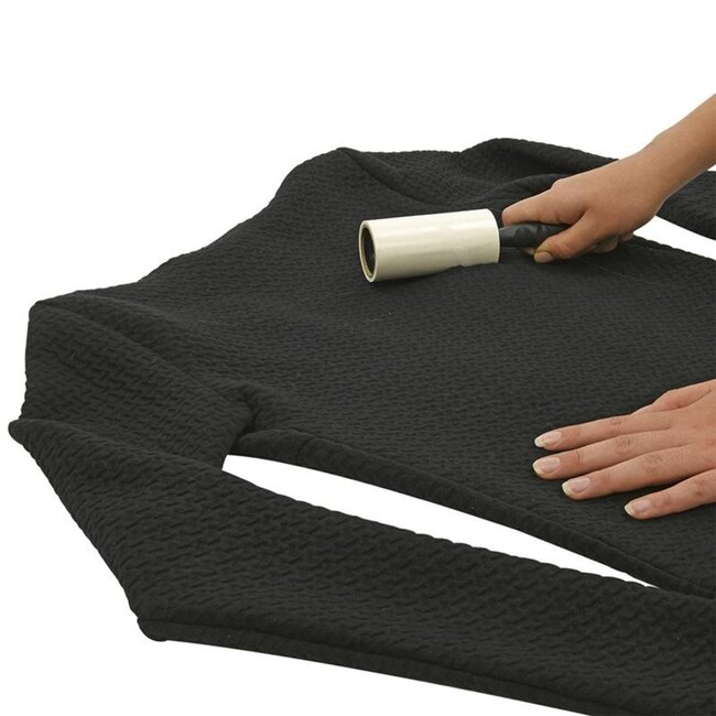 ProPlus Kledingroller - Inclusief 50 kleefvellen - Verwijdert pluizen, stof en dierenhaar - Wit