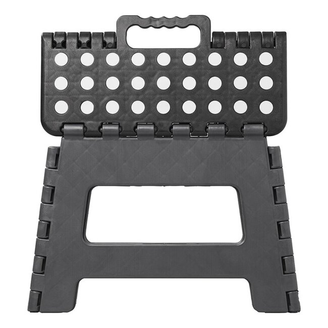 ProPlus Inklapbaar opstapje - anti-slip - draagbaar - 29 x 21,5 x 22 cm - grijs