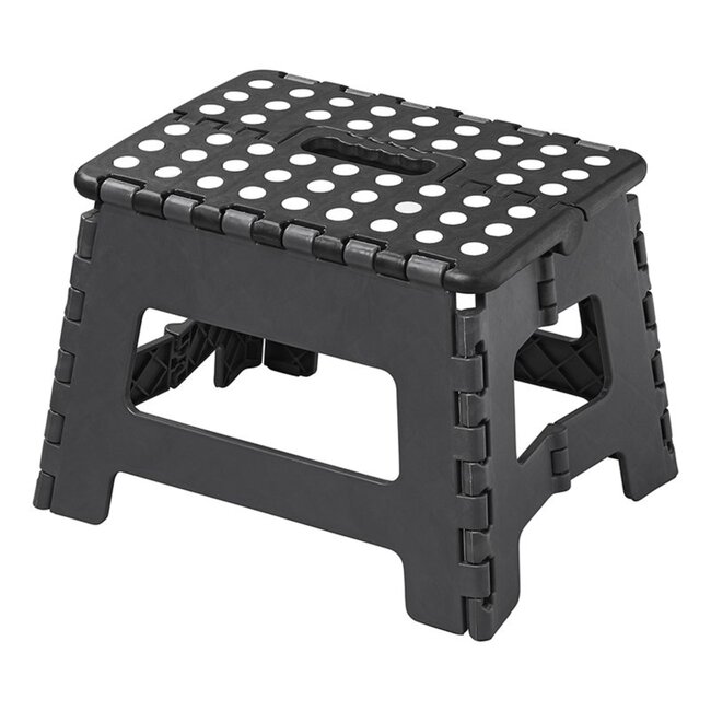 ProPlus Inklapbaar opstapje - anti-slip - draagbaar - 29 x 21,5 x 22 cm - grijs