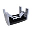 ProPlus Vouwbaar opstapje - anti-slip - draagbaar - 32 x 26 x 22 cm - grijs