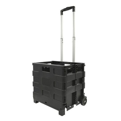 Pro Plus Transport Trolley met Inklapbare Krat - Maximale Belasting 25 kilo Pro Plus Transport Trolley met Inklapbare Krat - Maximale Belasting 25 kilo
