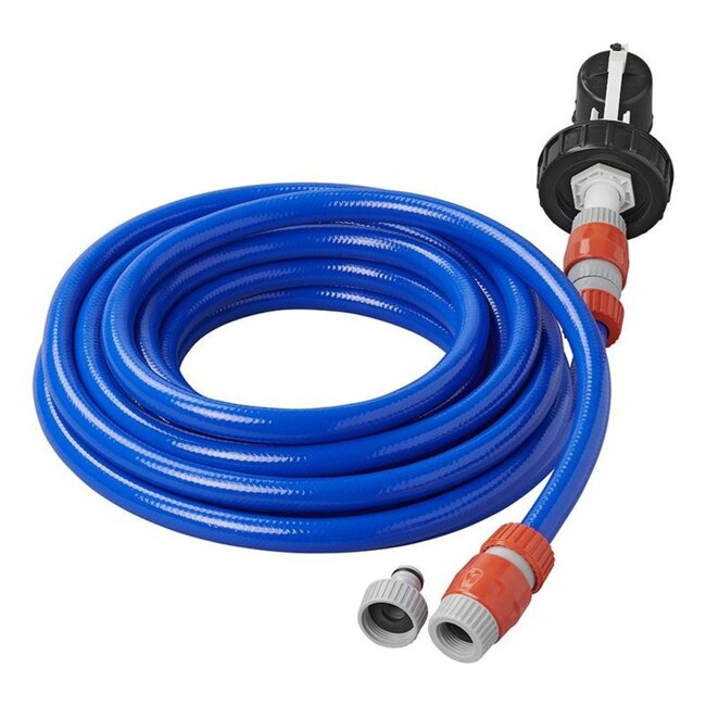 Aquaroll Aquaroll adapter set - vulslang met vlotter - 7,5 meter - blauw