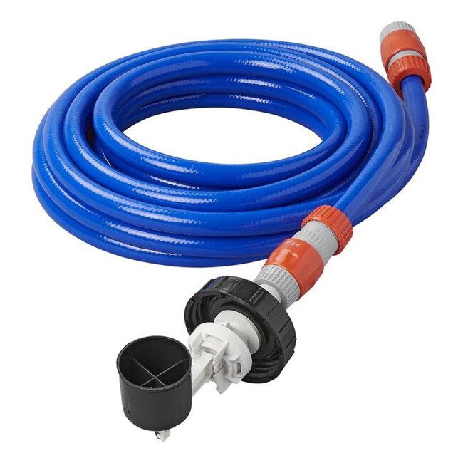 Aquaroll Aquaroll adapter set - vulslang met vlotter - 7,5 meter - blauw