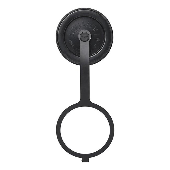 Aquaroll Losse schroefdop - zwart - kunststof - 80 mm - vervanging of reserve