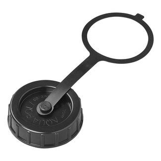 Aquaroll Losse schroefdop - zwart - kunststof - 80 mm - vervanging of reserve