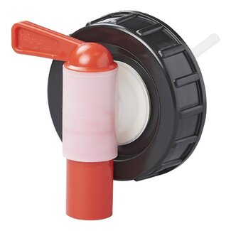 Aquaroll Kraan met ontluchtingspijpje - Kunststof - 80 mm - Oranje