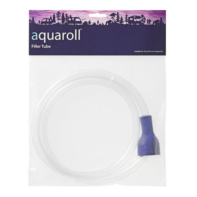 Aquaroll Heldere vulslang - PVC - 80 cm - Transparant - Voor schoonwatertanks