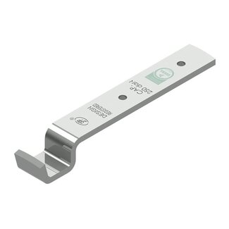 ProPlus Tegenstuk voor spansluiting - staal - 142 x 21 mm - zilver - 250 kg trekkracht