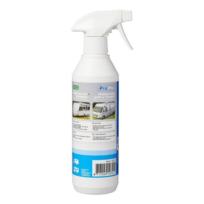 ProPlus Gebruiksklare shampoo voor caravan en camper - 500 ml - krachtige reiniging
