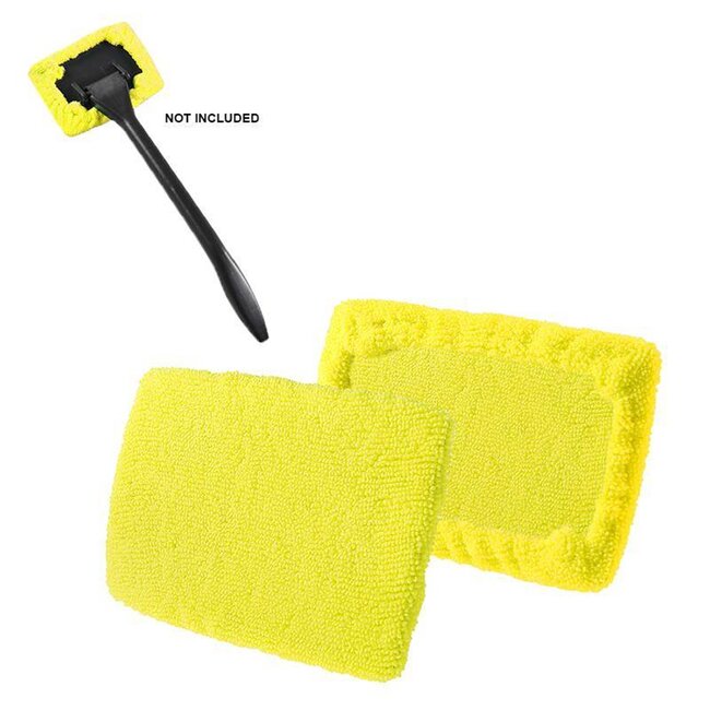 ProPlus Reserve microvezeldoekjes - voor ruitenpoetser - set van 2 stuks - wasbaar - herbruikbaar