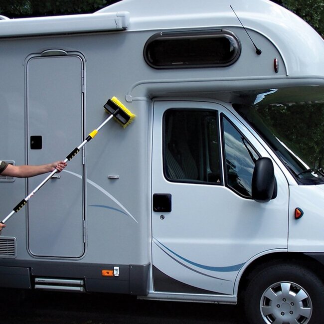 ProPlus Telescopische wasborstel - uitschuifbaar tot 2 meter - lichtgewicht - veelzijdig gebruik