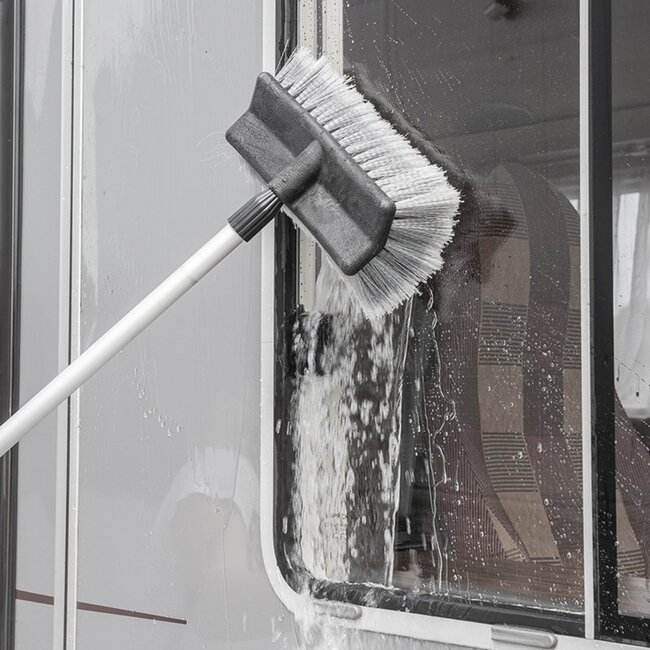 ProPlus Telescopische wasborstel - uitschuifbaar tot 1.8 meter - ideaal voor voertuigen en huis