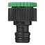 ProPlus Kraanaansluiting - Tuinslangverbinding - Ø 21 en 26.5 mm - Universeel - Grijs/Groen