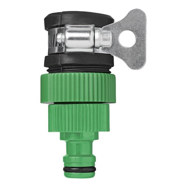 ProPlus Kraanverbindingsstuk - Waterdief - Rond - 15 t/m 21 mm - Corrosiebestendig - Eenvoudige montage