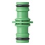 ProPlus Verlengkoppeling voor tuinslangen - groen - universeel - 5,5 cm - kunststof