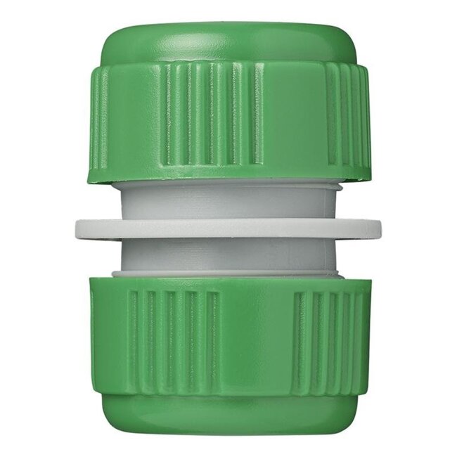 ProPlus Reparatiekoppeling voor tuinslangen - groen - universeel - 13-15 mm