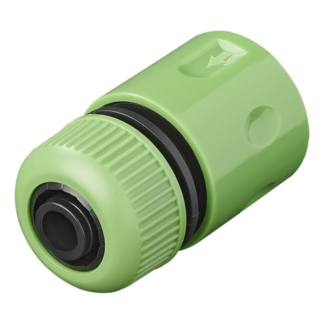 ProPlus Slangkoppeling - Kunststof - Voor 13-15mm Tuinslangen - Groen - Universeel