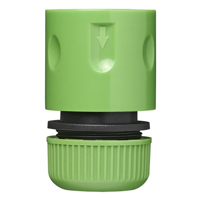ProPlus Slangkoppeling - Kunststof - Voor 13-15mm Tuinslangen - Groen - Universeel