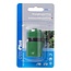 Pro Plus Slangkoppeling met Waterstop - Kunststof - voor 1/2 inch en 5/8 inch Tuinslangen - Groen - Universeel