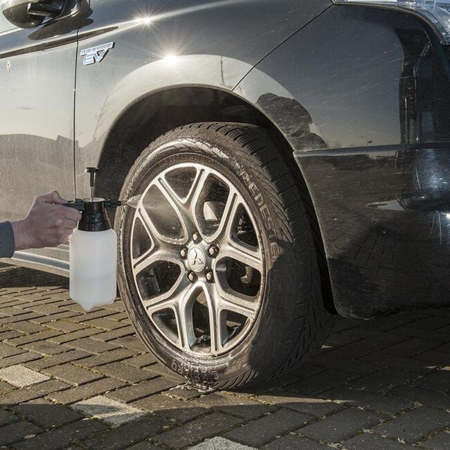 ProPlus Plantenspuit - Chemische en Bijtende Vloeistoffen - 1 Liter - Verstelbare Sproeikop - Ergonomische Handgreep