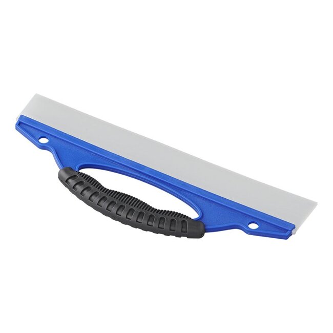 ProPlus Watertrekker met handvat - siliconen blad - 30 cm - blauw
