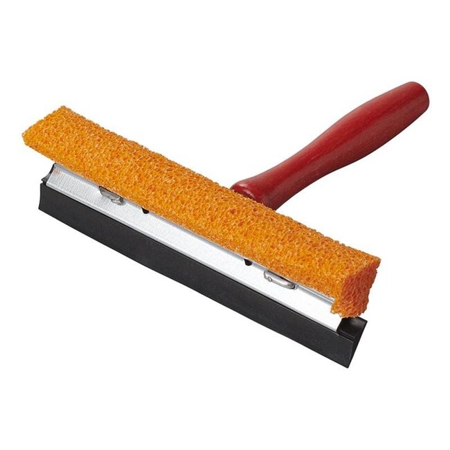 ProPlus Raamtrekker - 2-in-1 - Houten handgreep - 20 cm breed - 15 cm steel