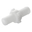 ProPlus Slangtule koppeling - Ø 19 mm - Nylon - Wit - Bestand tegen 8 bar - Tot 80°C