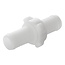 ProPlus Slangtule koppeling - Ø 19 mm - Nylon - Wit - Bestand tegen 8 bar - Tot 80°C