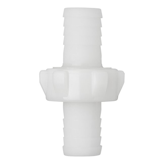 ProPlus Slangtule koppeling - Ø 25 mm - Nylon - Wit - Hoge drukbestendigheid