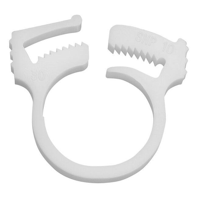 ProPlus Slangklemmen - Snapper - Ø 14-17 mm - Wit - 3 stuks - Temperatuurbestendig